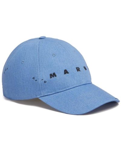 Marni Caps - Blue