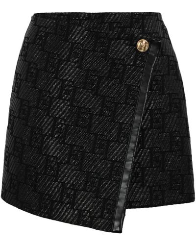 Elisabetta Franchi Skirts > short skirts - Noir
