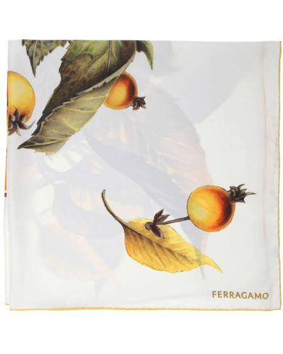 Ferragamo Silky Scarves - Metallic