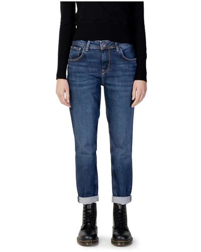 Pepe Jeans Jeans > cropped jeans - Bleu