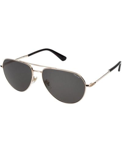 Police Stylische sonnenbrille sple25,sunglasses - Mettallic