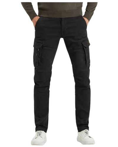 PME LEGEND Tapered trousers - Schwarz