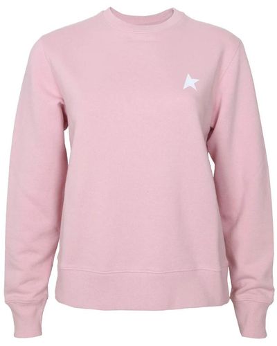 Golden Goose Sweatshirts - Pink