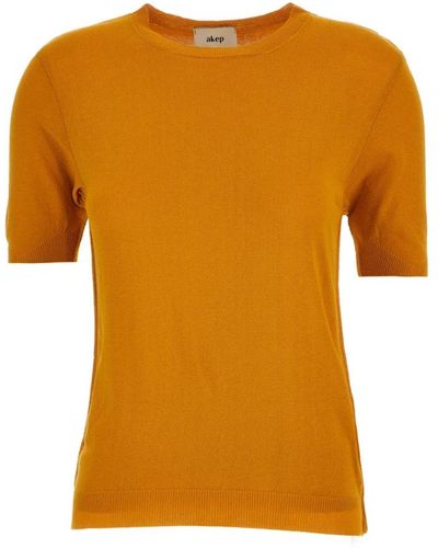 Akep Tops > t-shirts - Jaune