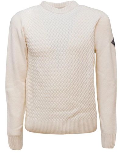 Roy Rogers Round-Neck Knitwear - White