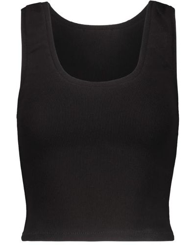 Wardrobe NYC Sleeveless Tops - Black