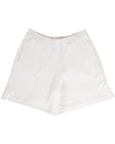 Majestic Filatures Shorts de sudor ecológicos - Blanco