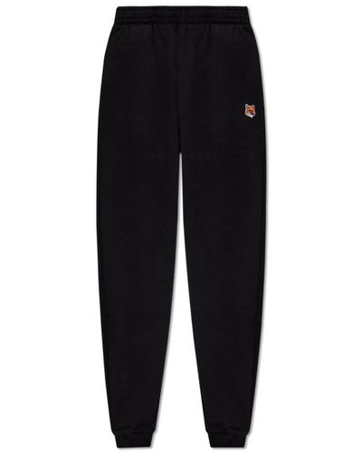 Maison Kitsuné Trousers > sweatpants - Noir