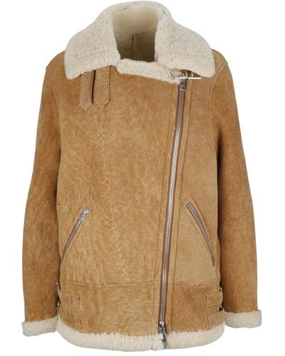 S.w.o.r.d 6.6.44 Jackets > faux fur & shearling jackets - Neutre