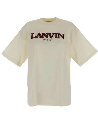 Lanvin T-Shirts - Natur