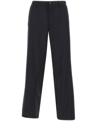 sunflower Straight Trousers - Blue