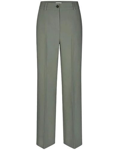 Modström Trousers > wide trousers - Gris