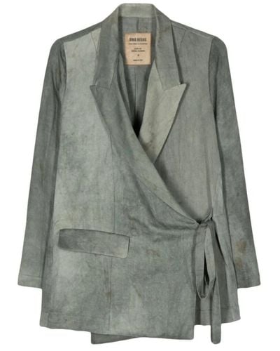 Uma Wang Jackets > blazers - Gris