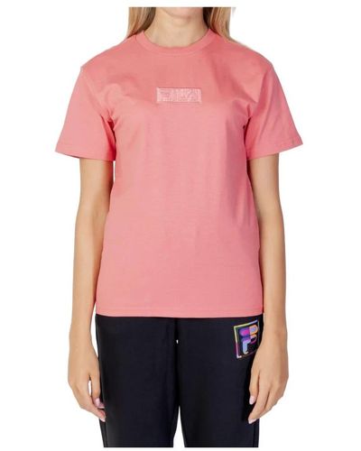 Fila T-Shirts - Pink