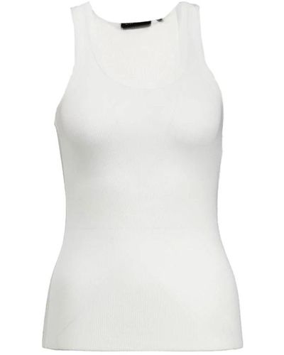 Elias Rumelis Sleeveless Tops - White