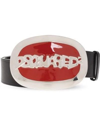 DSquared² Accessories > belts - Rouge