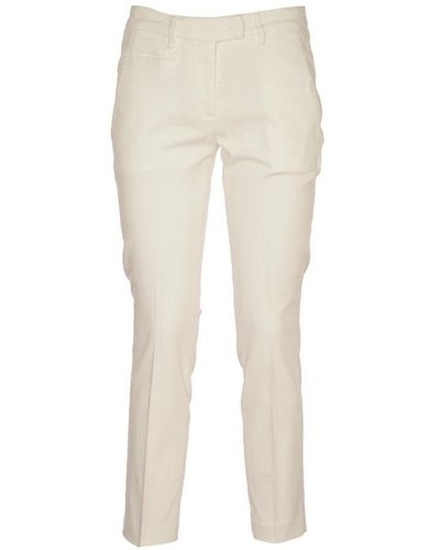 Dondup Cropped trousers - Neutro