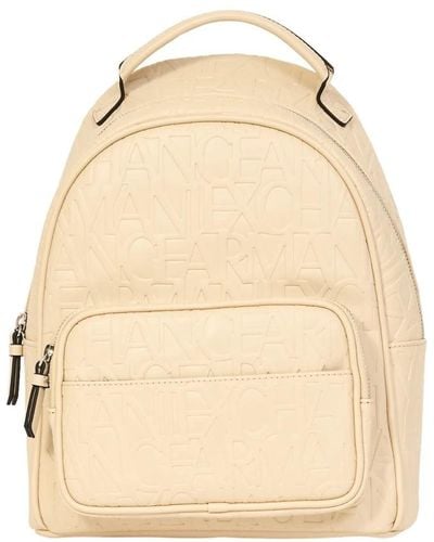Armani Exchange Backpacks - Natural
