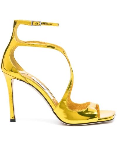 Jimmy Choo High Heel Sandals - Yellow