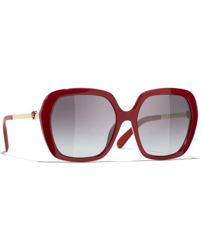 Chanel Ch 5521 1759s6 sunglasses - Marrón