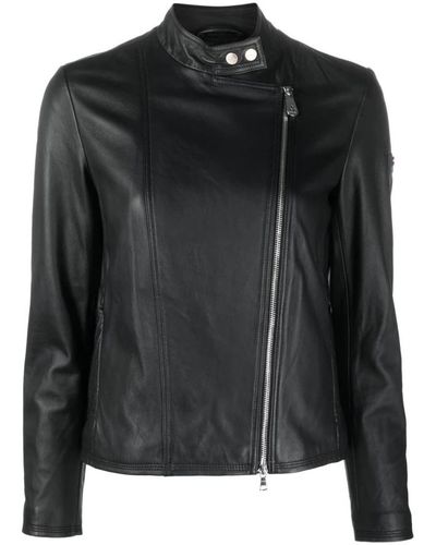 Peuterey Leather Jackets - Schwarz