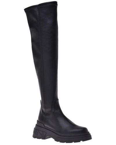 Baldinini Over-Knee Boots - Black