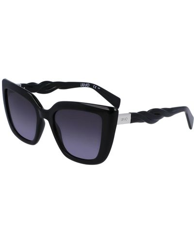 Liu Jo Stylische sonnenbrille lj789s in schwarz