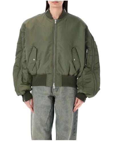 Acne Studios Jackets > bomber jackets - Vert