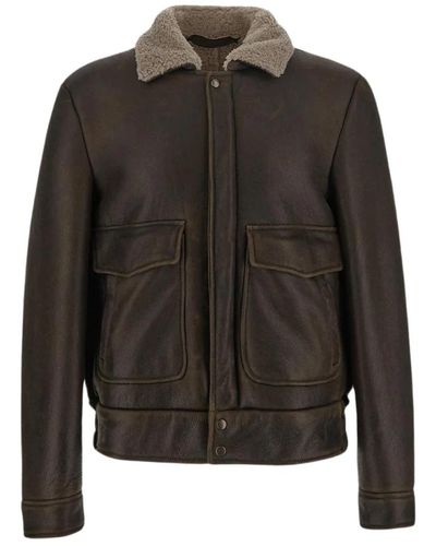 Salvatore Santoro Jackets > leather jackets - Noir