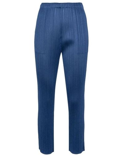 Issey Miyake Pantaloni blu
