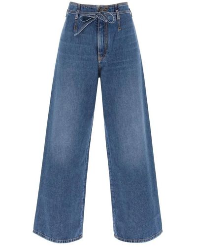 Etro Wide jeans - Blau