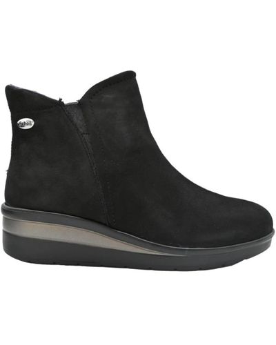 Scholl Ankle Boots - Black
