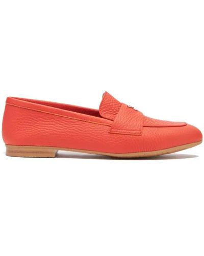 Casadei Shoes > flats > loafers - Rouge