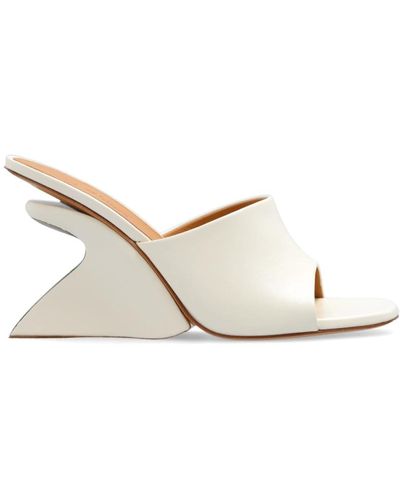 Off-White c/o Virgil Abloh Shoes > heels > heeled mules - Blanc