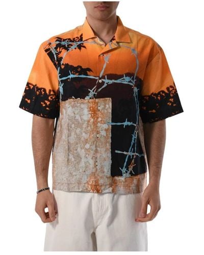 Edwin Short Sleeve Shirts - Multicolour