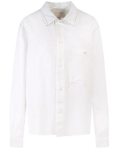 Nick Fouquet Shirts - Weiß