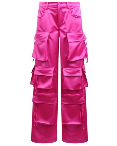 GIUSEPPE DI MORABITO Wide Trousers - Pink