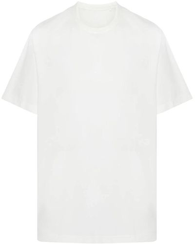 Y-3 Premium t-shirt mit kurzen ärmeln in off - Weiß