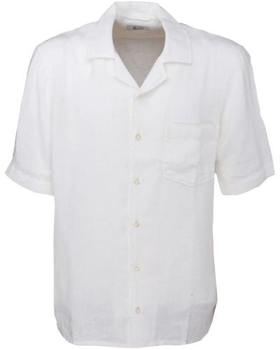 Roy Rogers Short Sleeve Shirts - White
