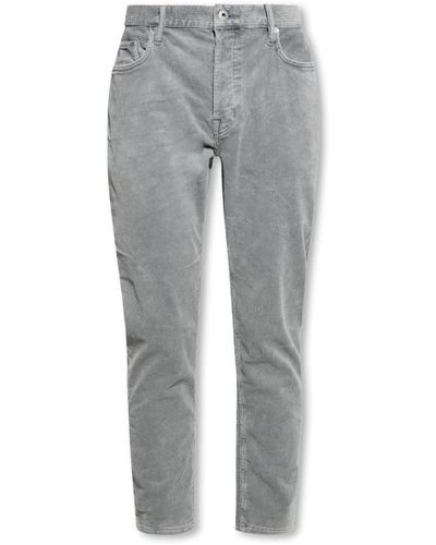 AllSaints Pantaloni in velluto a coste 'dean' - Grigio