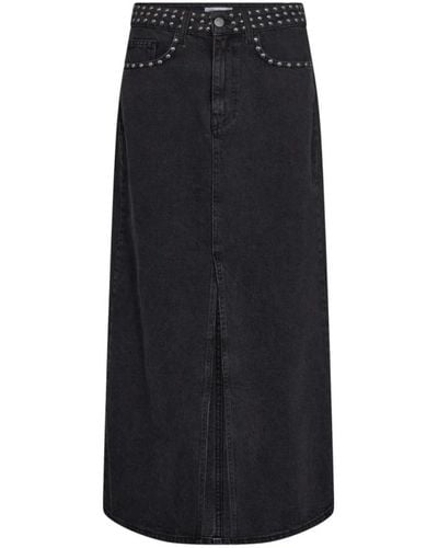 co'couture Skirts > denim skirts - Noir