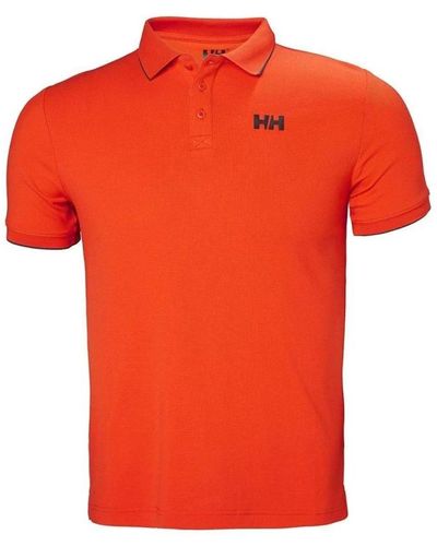Helly Hansen Polo Shirts - Red