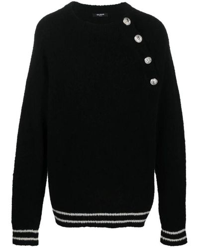 Balmain Cashmere Knitwear - Black
