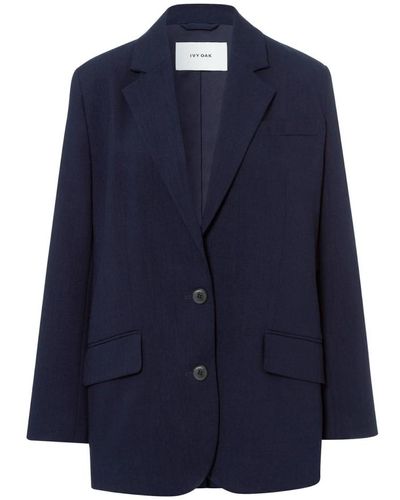 IVY & OAK Jackets > blazers - Bleu