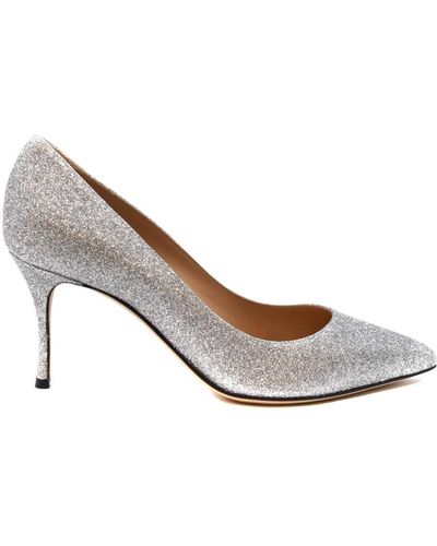 Sergio Rossi Court Shoes - Grey