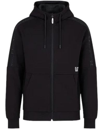 EA7 Sweatshirts & hoodies > zip-throughs - Noir