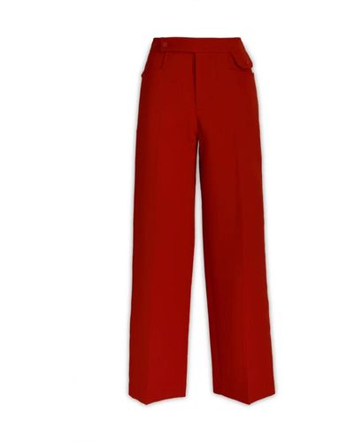 Love Stories Pantalones elegantes - Rojo