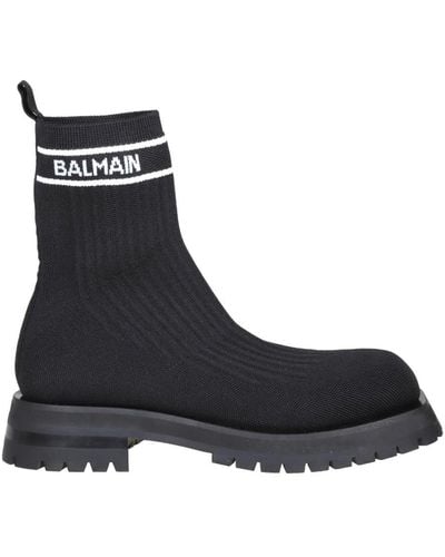 Balmain Ankle Boots - Black