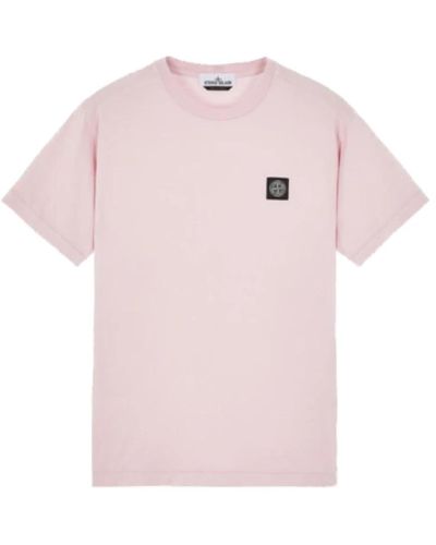 Stone Island T-shirts - Pink