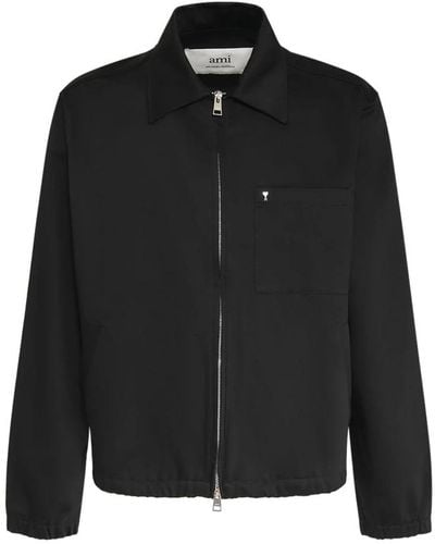 Ami Paris Jackets > light jackets - Noir
